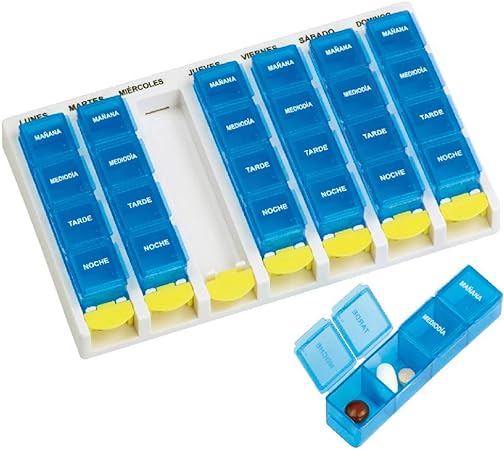 MEDS PORTAPILLOLE SETTIMANALE 4 DOSI MEDS - Parafarmacia Mostacciano