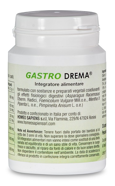GASTRO DREMA 30 COMPRESSE 21 G - Parafarmacia Mostacciano
