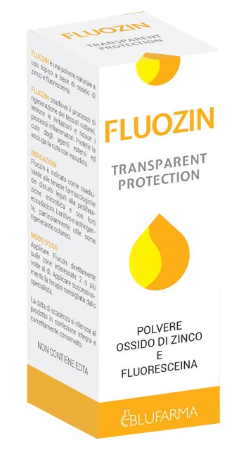 FLUOZIN POLVERE OSSIDO DI ZINCO+FLUOREXIN 50 G - Parafarmacia Mostacciano