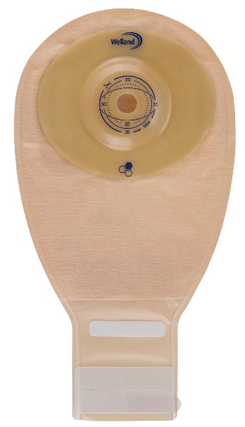 SACCA PER ILEOSTOMIA OPACA RITAGLIABILE WELLAND AURUM CONVEX ILEO MIDI DIAMETRO 13-48 MM INIZIO CONVESSITA' 48 MM 10 PEZZI - Parafarmacia Mostacciano