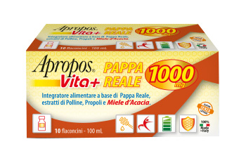 APROPOS VITA+ PAPPA REALE 1000MG 10 FLACONCINI DA 10 ML - Parafarmacia Mostacciano