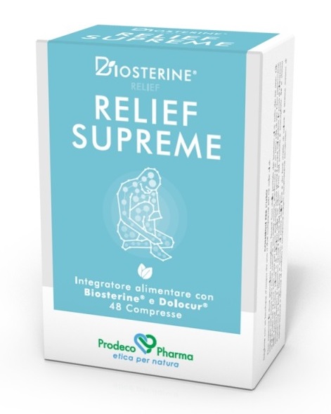 BIOSTERINE RELIEF SUPREME 48 COMPRESSE - Parafarmacia Mostacciano