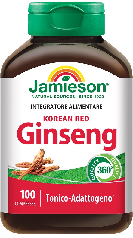 JAMIESON KOREAN GINSENG 100 COMPRESSE - Parafarmacia Mostacciano