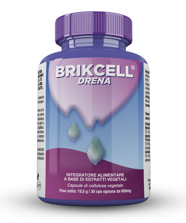 BRIKCELL DRENA 30 CAPSULE - Parafarmacia Mostacciano