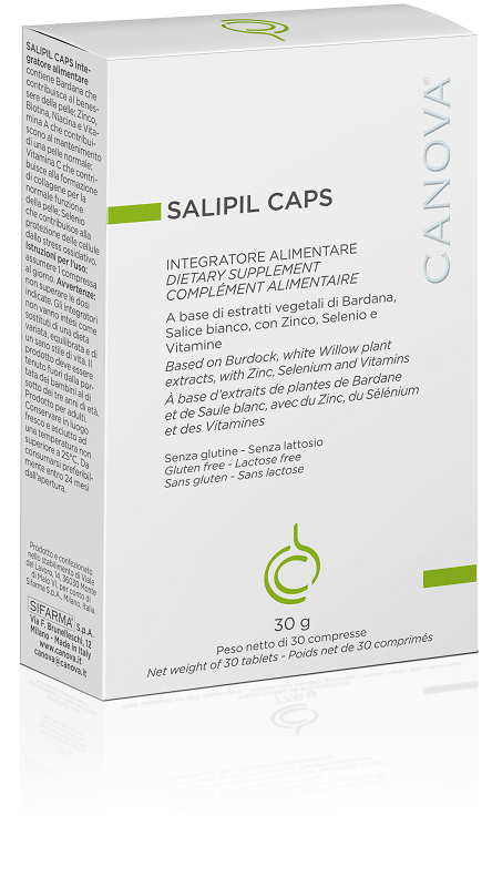 CANOVA SALIPIL CAPS 30 COMPRESSE NUOVA CONFEZIONE - Parafarmacia Mostacciano