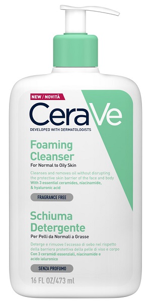 CERAVE SCHIUMA DETERGENTE VISO 473 ML - Parafarmacia Mostacciano