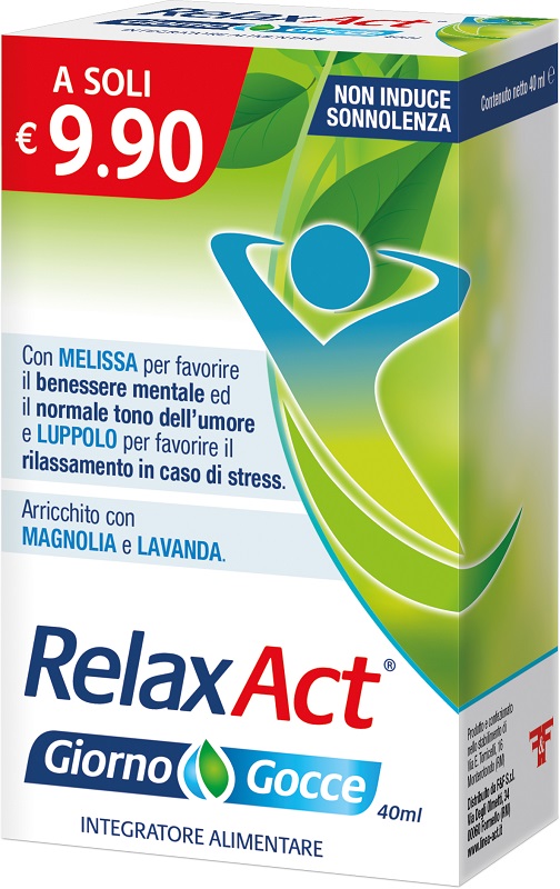 RELAX ACT GIORNO GOCCE 40 ML - Parafarmacia Mostacciano