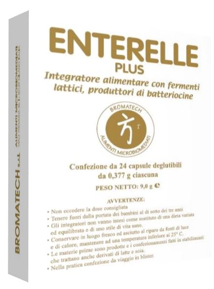 ENTERELLE PLUS 24 CAPSULE - Parafarmacia Mostacciano