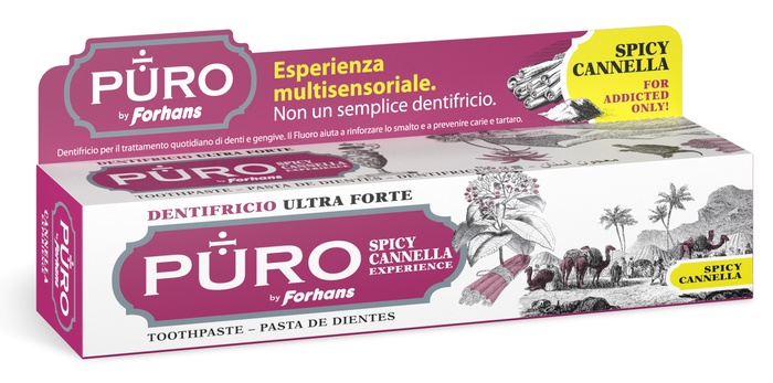 PURO DENTIFRICIO SPICY CANNELLA 75 ML - Parafarmacia Mostacciano