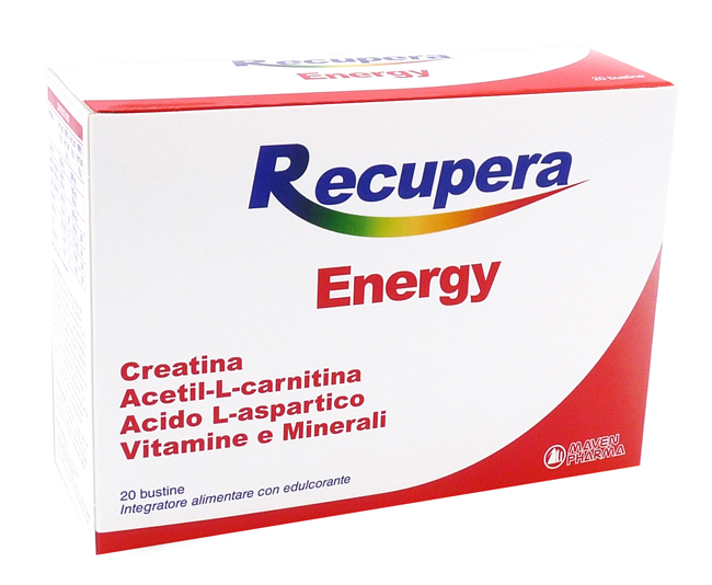RECUPERA ENERGY 20 BUSTINE - Parafarmacia Mostacciano