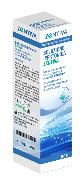 SOLUZIONE IPERTONICA ZENTIVA SPRAY NASALE 100 ML - Parafarmacia Mostacciano