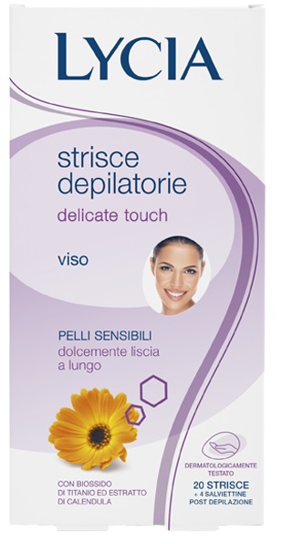 LYCIA 20 STRISCE VISO DELICATE 12 PEZZI - Parafarmacia Mostacciano