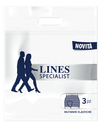 LINES SPECIALIST MUTANDA ELASTICA XXL 3 PEZZI - Parafarmacia Mostacciano