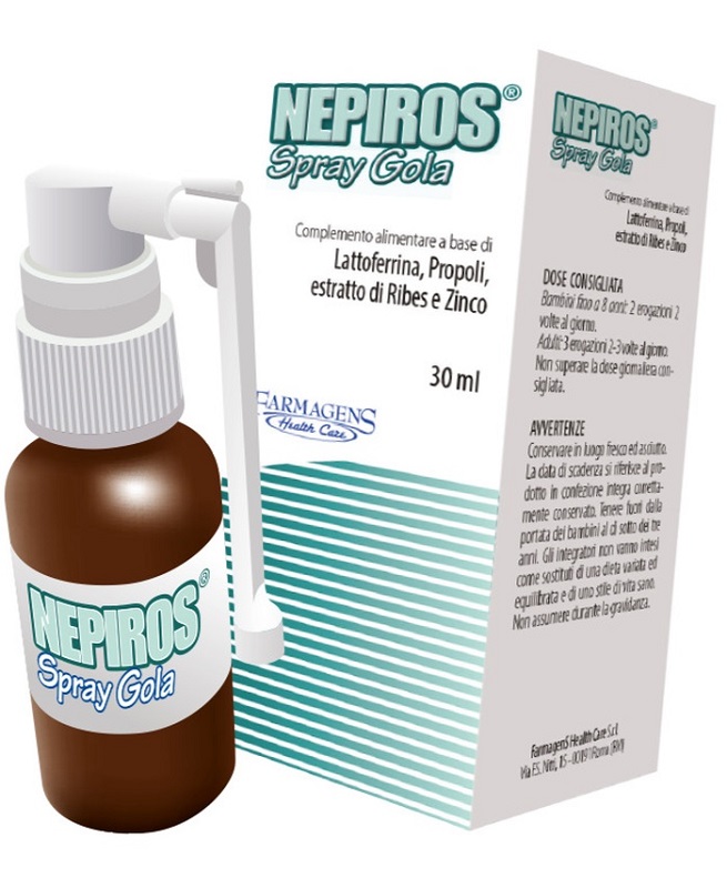 NEPIROS SPRAY GOLA 30 ML NUOVA FORMULA - Parafarmacia Mostacciano