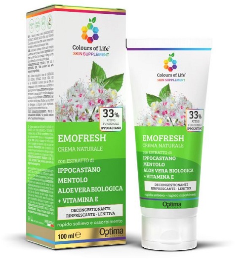 COLOURS OF LIFE SKIN SUPPLEMENT EMOFRESH CREMA 100 ML - Parafarmacia Mostacciano