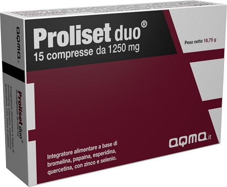 PROLISET DUO 15 COMPRESSE - Parafarmacia Mostacciano