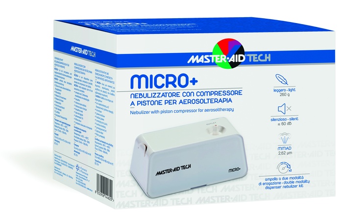 NEBULIZZATORE PISTONE MASTER-AID TECH MICRO+ - Parafarmacia Mostacciano