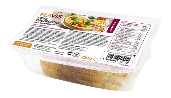 FLAVIS PANE CASERECCIO 220 G - Parafarmacia Mostacciano