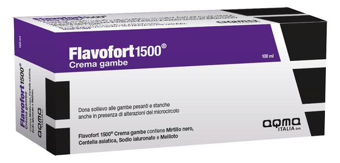 FLAVOFORT 1500 CREMA GAMBE 100 ML - Parafarmacia Mostacciano