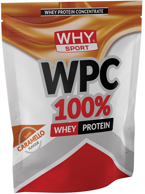 WHYSPORT WPC 100% WHEY CARAMELLO 1 KG - Parafarmacia Mostacciano