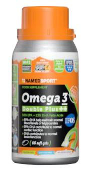 OMEGA 3 DOUBLE PLUS++ 60 SOFT GEL - Parafarmacia Mostacciano