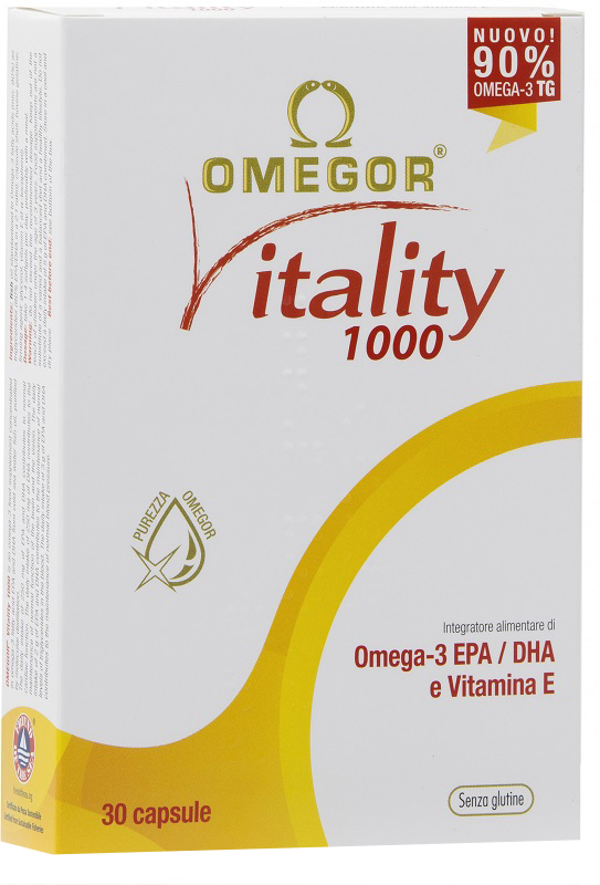 OMEGOR VITALITY 1000 30 CAPSULE MOLLI - Parafarmacia Mostacciano