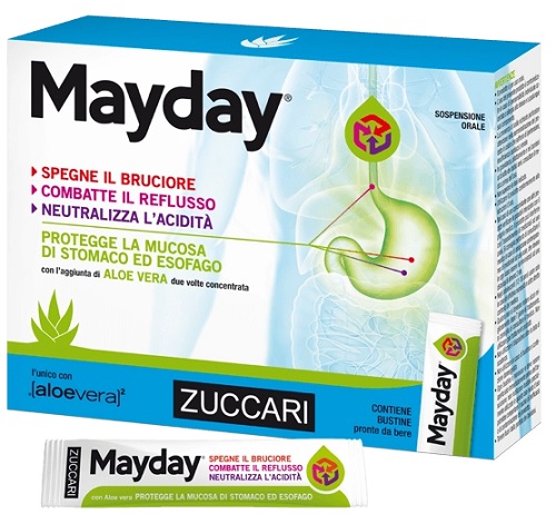 MAYDAY SOSPENSIONE PER USO ORALE ALLA MENTA 24 BUSTINE 10 ML - Parafarmacia Mostacciano
