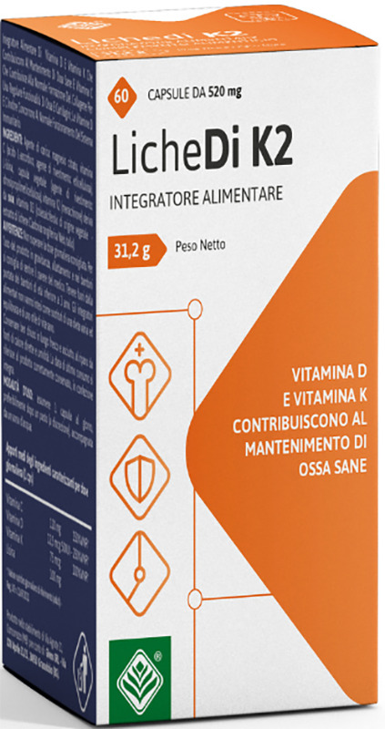 LICHEDI K2 60 CAPSULE - Parafarmacia Mostacciano