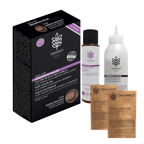ORGANICS PHARM ORGANICS COLOR 7/31 BIONDO NOCCIOLA - Parafarmacia Mostacciano