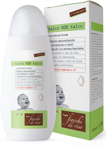 FIOCCHI DI RISO TALCO NON TALCO 120 ML - Parafarmacia Mostacciano