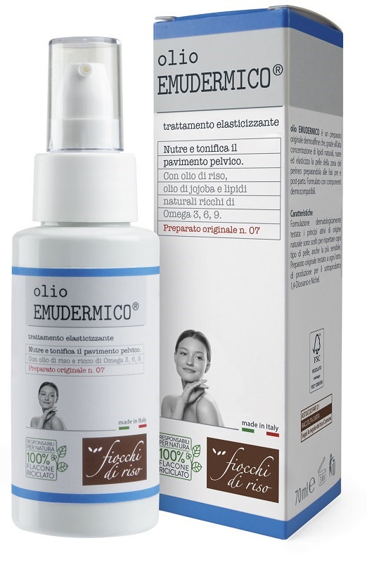 FIOCCHI DI RISO OLIO EMUDERMICO ELASTICIZZANTE 70 ML - Parafarmacia Mostacciano