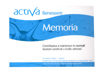 BENESSERE MEMORIA 30 CAPSULE - Parafarmacia Mostacciano