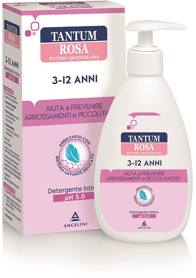 TANTUM ROSA 3-12 ANNI DETERGENTE INTIMO 200 ML - Parafarmacia Mostacciano