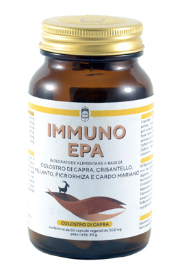 IMMUNO EPA COLOSTRO DI CAPRA FEGATO 60 CAPSULE VEGETALI - Parafarmacia Mostacciano