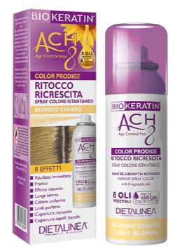 BIOKERATIN ACH8 COLOR PRODIGE RITOCCO RICRESCITA BIONDO CHIARO 75 ML DIETALINEA - Parafarmacia Mostacciano