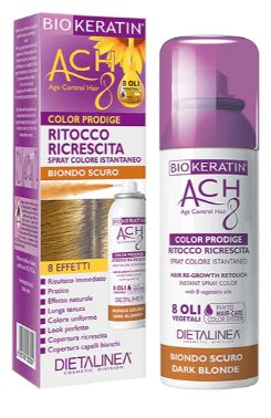 BIOKERATIN ACH8 COLOR PRODIGE RITOCCO RICRESCITA BIONDO SCURO 75 ML DIETALINEA - Parafarmacia Mostacciano