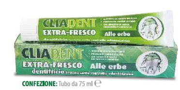 CLIADENT DENTIFRICIO ALITO FRESCO ALLE ERBE 75 ML - Parafarmacia Mostacciano