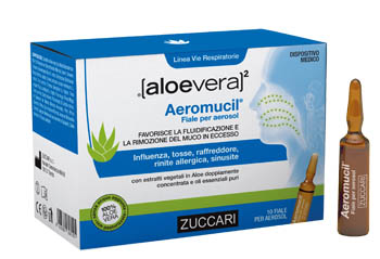 ALOEVERA2 AEROMUCIL 10 FIALE 5 ML - Parafarmacia Mostacciano