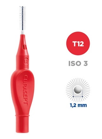 CURASEPT PROXI T12 ROSSO/RED 5 PEZZI - Parafarmacia Mostacciano