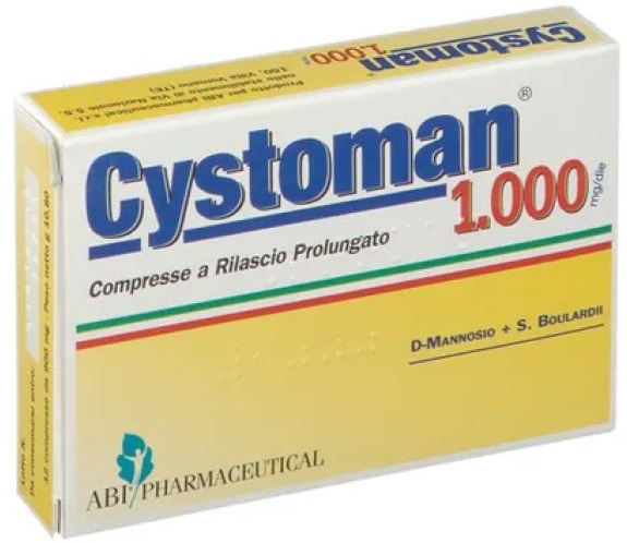 CYSTOMAN 1000 12 COMPRESSE - Parafarmacia Mostacciano