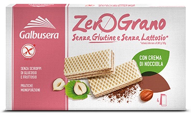 ZEROGRANO WAFER NOCCIOLA 180 G - Parafarmacia Mostacciano