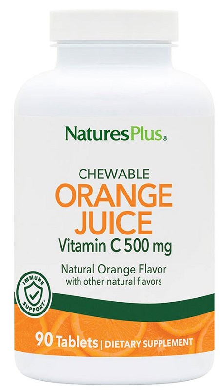 ORANGE JUICE VITAMINA C 500MG 90 TAVOLETTE - Parafarmacia Mostacciano