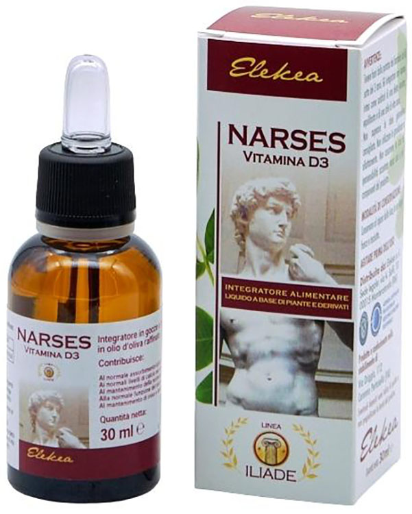 NARSES VITAMINA D3 LIQUIDA 30 ML - Parafarmacia Mostacciano