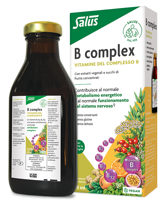 B COMPLEX SALUS 250 ML - Parafarmacia Mostacciano