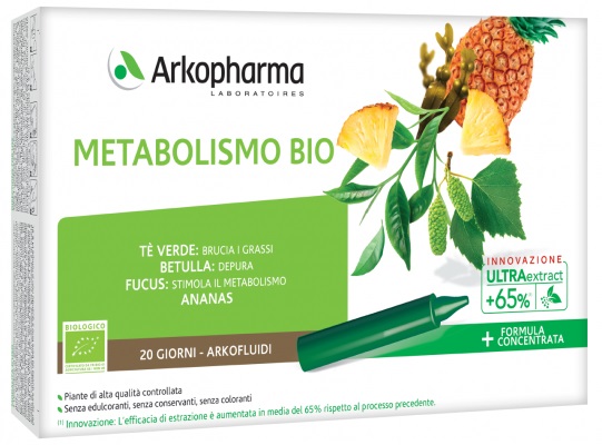 ARKOFLUIDI ULTRA SUONI METABOLISMO BIO 20 FIALE - Parafarmacia Mostacciano