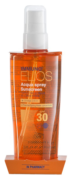 IMMUNO ELIOS ACQUA SPRAY SOLARE BIFASICO SPF30 200 ML - Parafarmacia Mostacciano