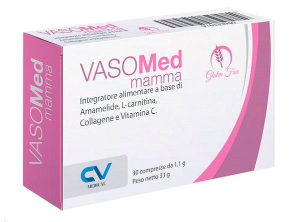 VASOMED MAMMA 30 COMPRESSE - Parafarmacia Mostacciano