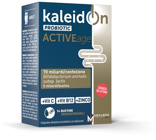 KALEIDON PROBIOTIC ACTIVE AGE 14 BUSTINE - Parafarmacia Mostacciano