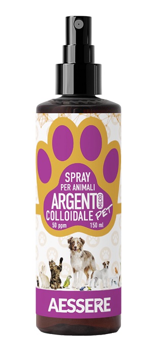 ARGENTO COLLOIDALE PET SPRAY 50PPM 150 ML - Parafarmacia Mostacciano