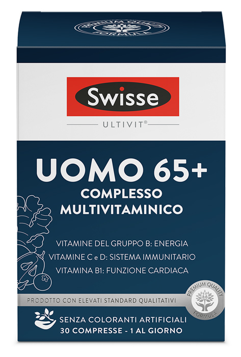 SWISSE UOMO 65+ COMPLESSO MULTIVITAMINICO 30 COMPRESSE - Parafarmacia Mostacciano